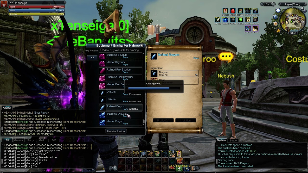 RaiderZ Revolution Enchanting +15