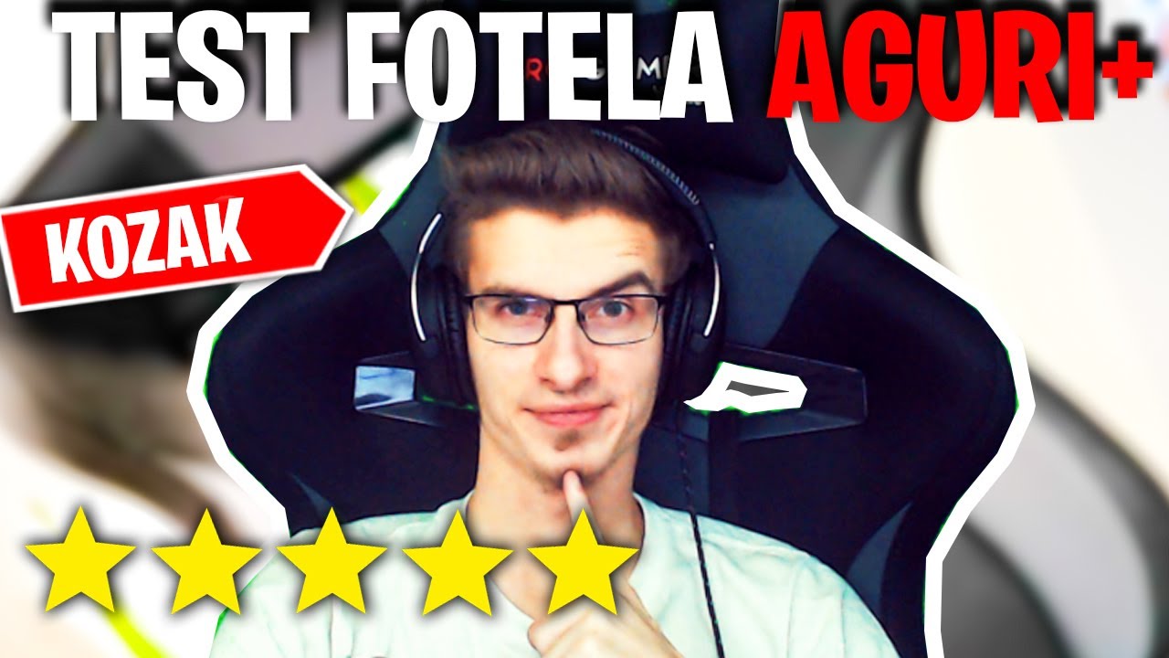 M&Oacute;J NOWY FOTEL GAMINGOWY PRO GAMER AGURI PLUS! *OPINIA,TEST I UNBOXING*