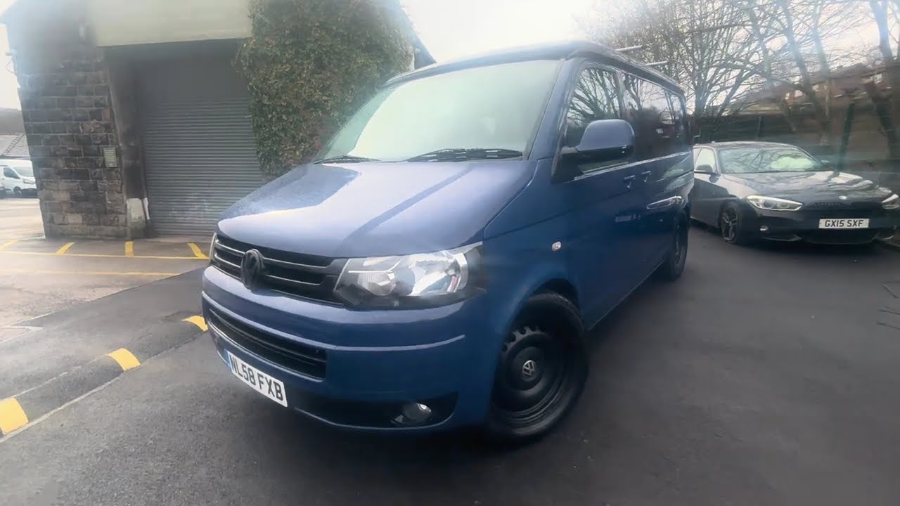 VW transporter converted into a camper van - Amazing! 1.9 TDI PD T26 L1H1 Pop top @HoylesofTod 