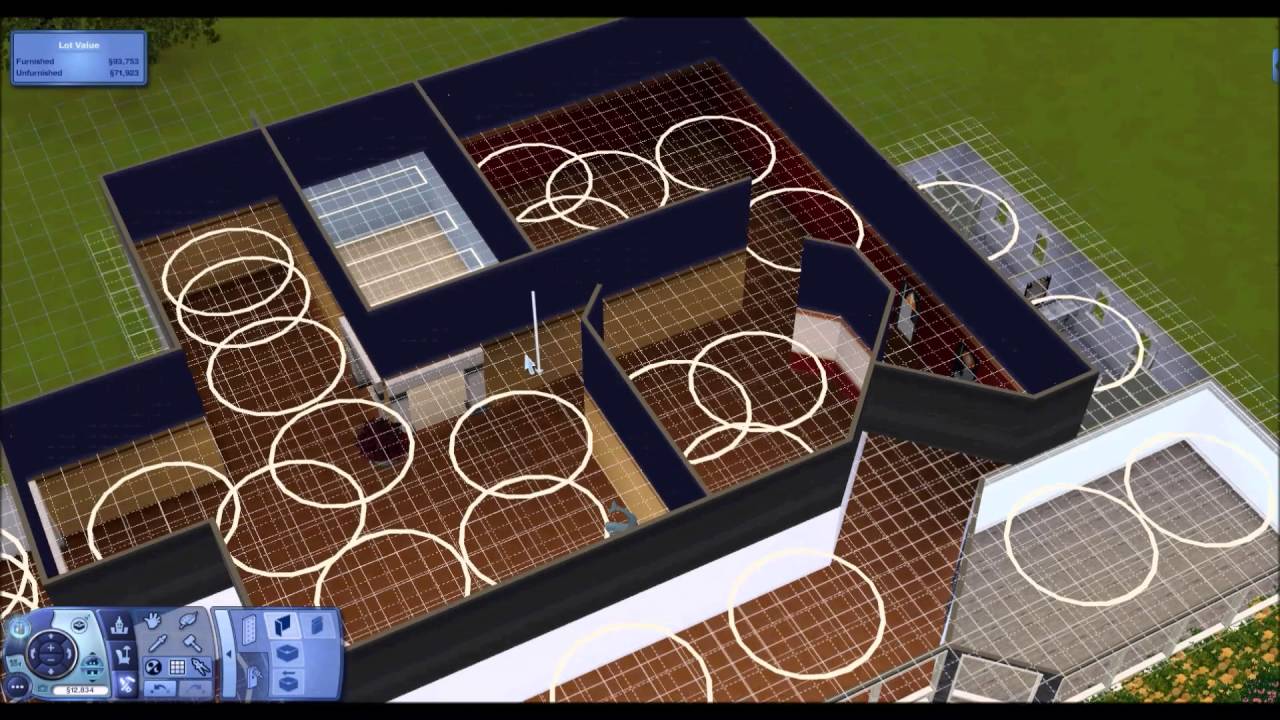 Sims 3 Build: Art Gallery