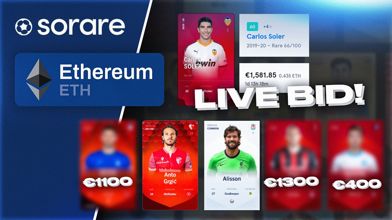 I Bought 1 MORE ETHEREUM & Spent it on INCREDIBLE Players! - Sorare