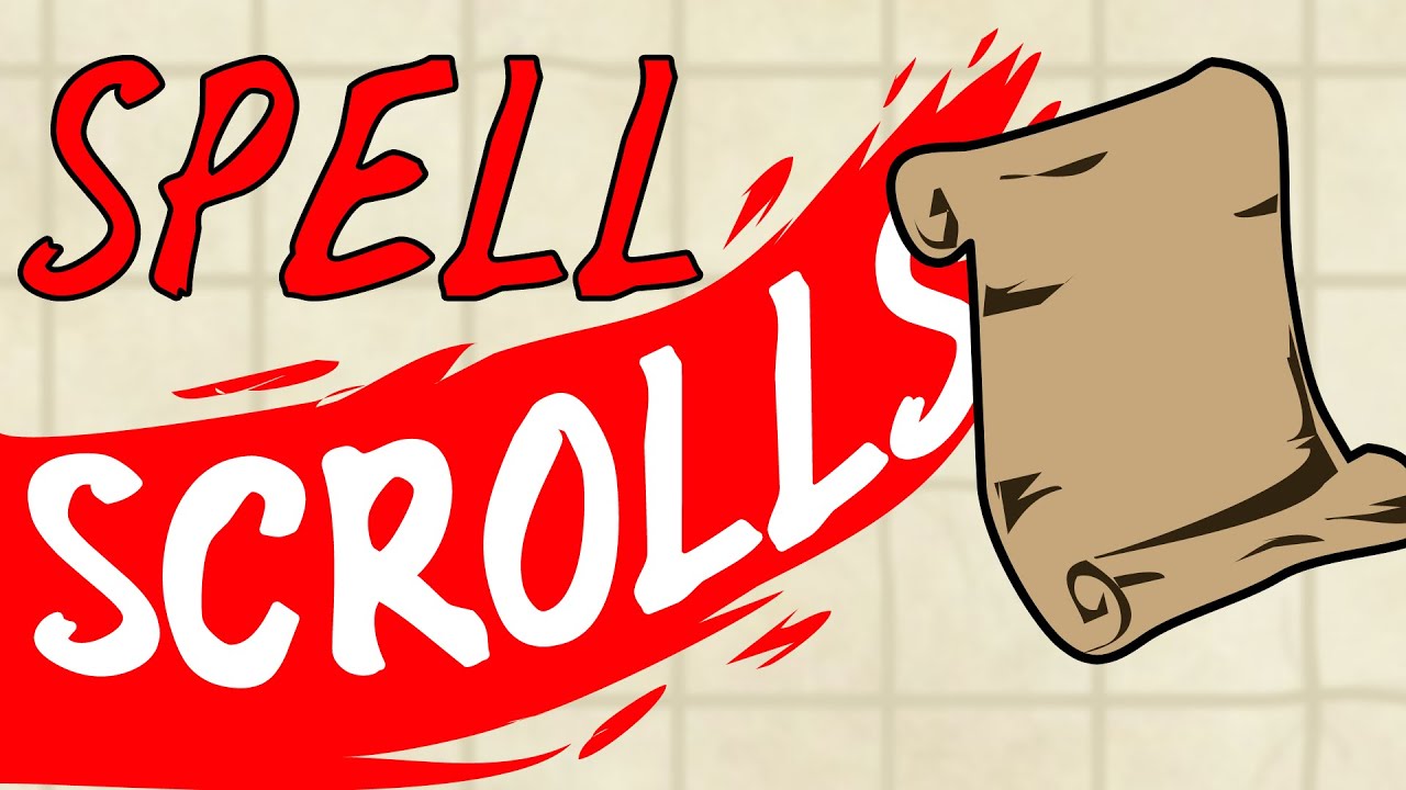 Spell SCROLLS are AMAZING in DnD