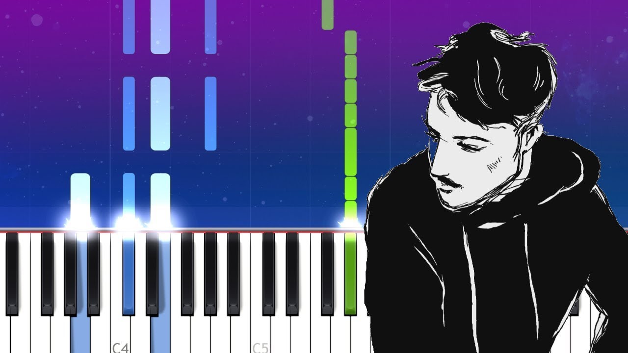 Kina - get you the moon (ft. Snow) (Piano tutorial)