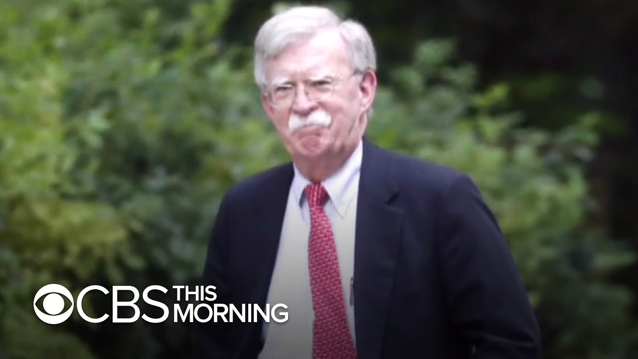 Trump administration sues over new Bolton book, claiming it contains classified information