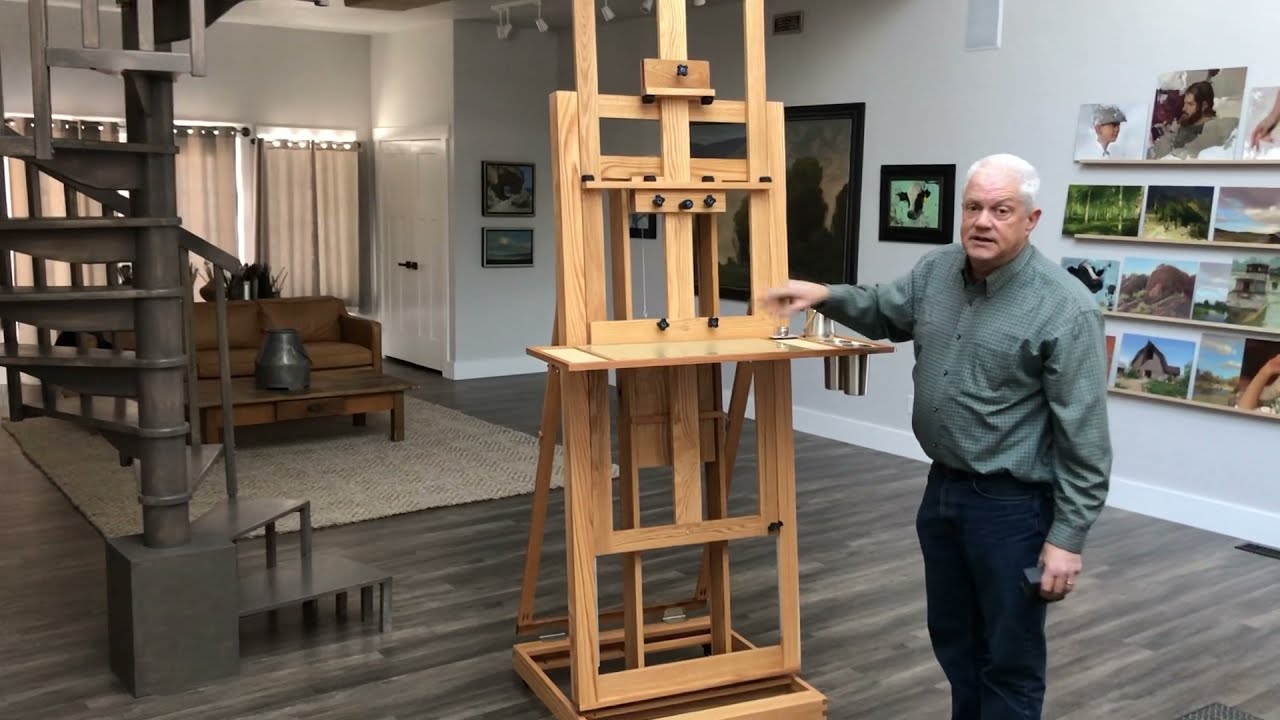 Roberts Easel assembly