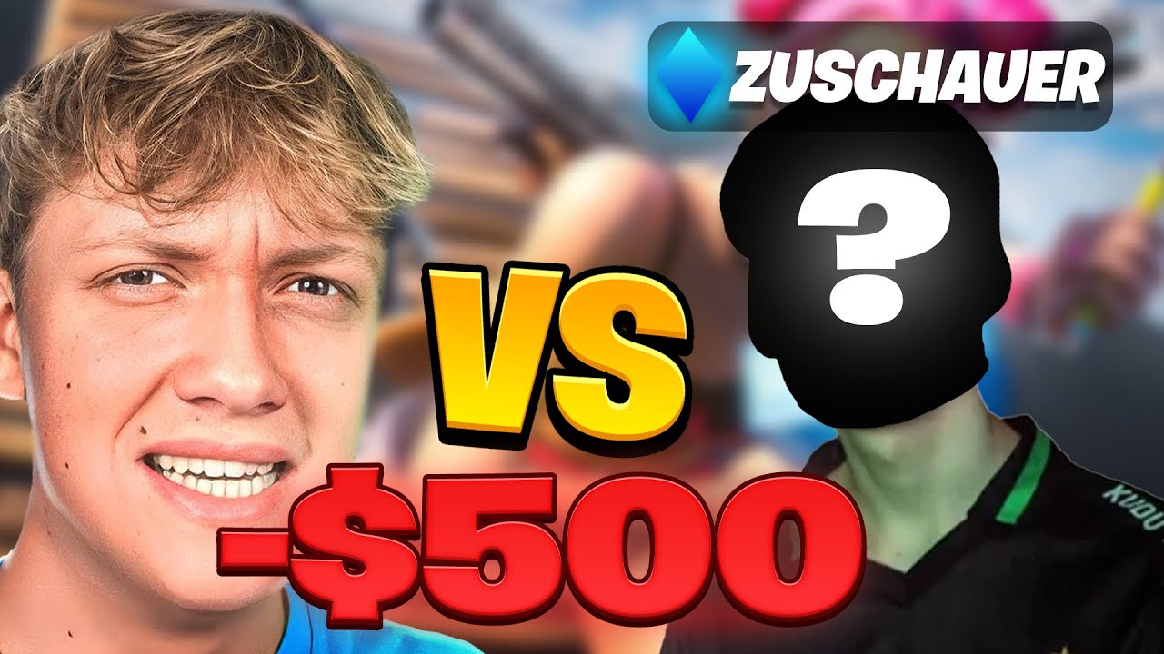 500€ gegen PRO Zuschauer verloren! ( das ist noch nie PASSIERT )