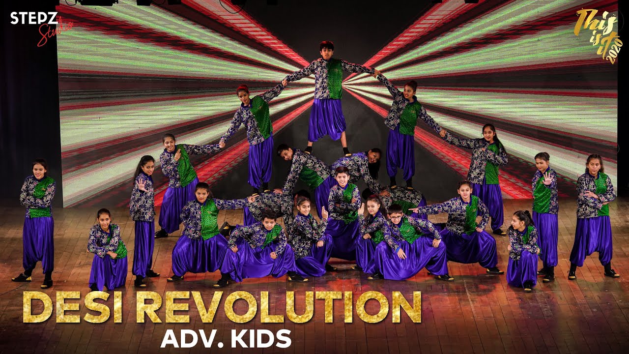 Desi Revolution | Adv. Kids | THIS IS IT 2020 | Hip-Hop Dance | DanceAtStepz