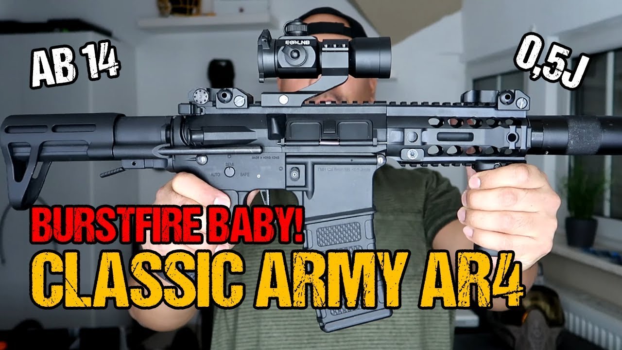 Classic Army AR4 SBR | Airsoft Review