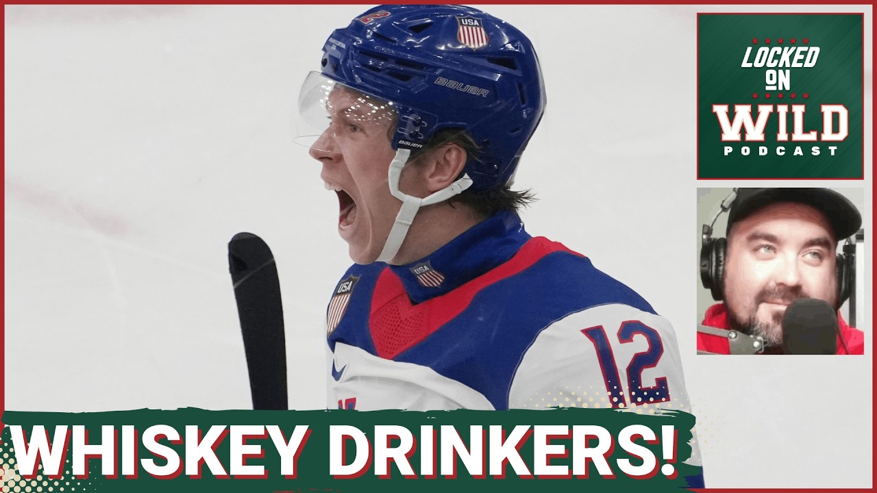 WHISKEY DRINKERS: Minnesota Wild Chasing Team USA Gold Medal Formula As Boldy, Faber & Hughes SHINE
