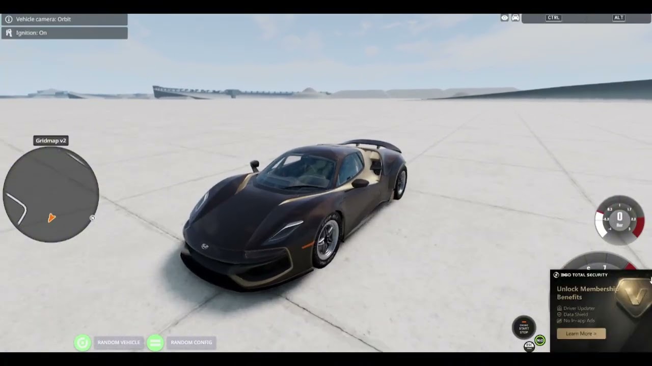 BEAMNG crash test