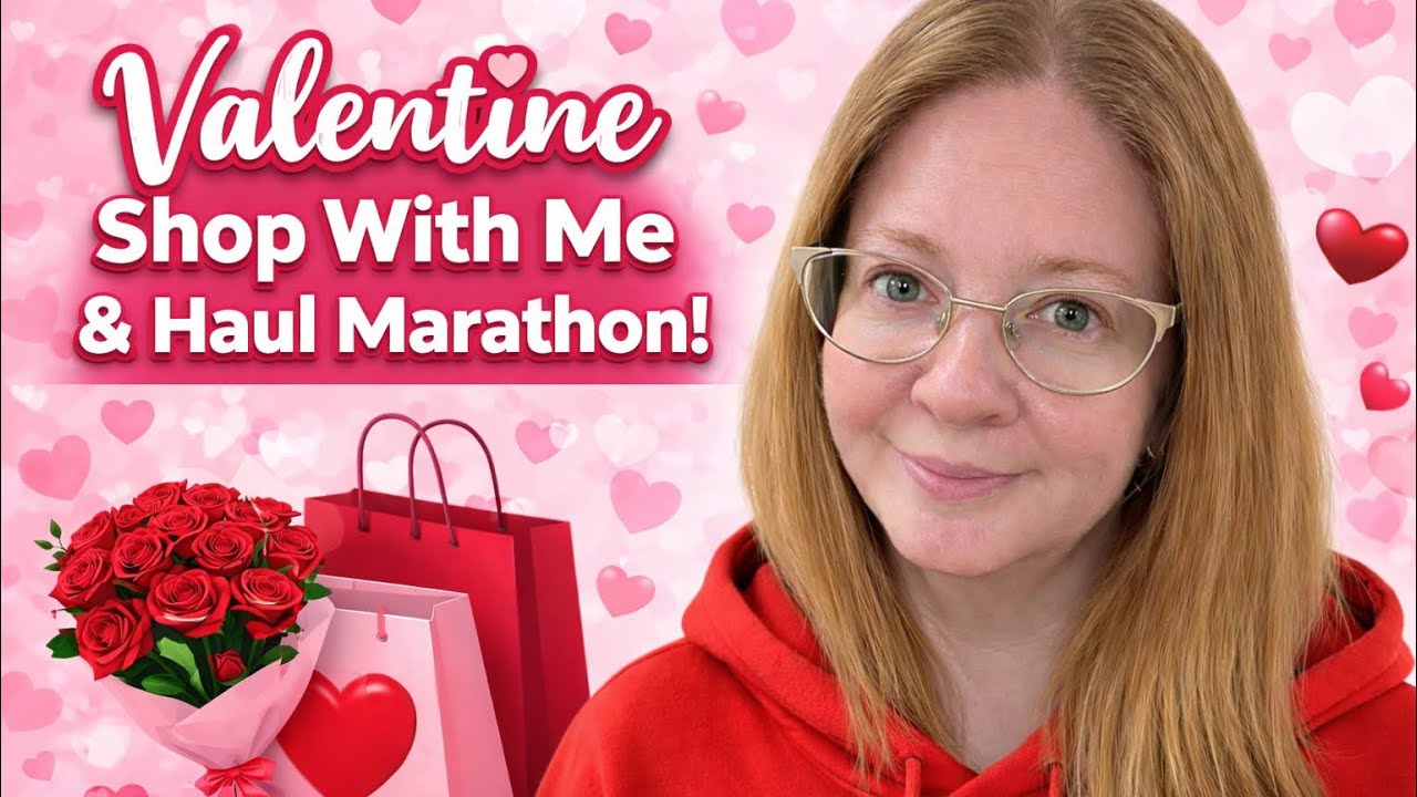 Valentines Shop With Me and Haul Marathon!