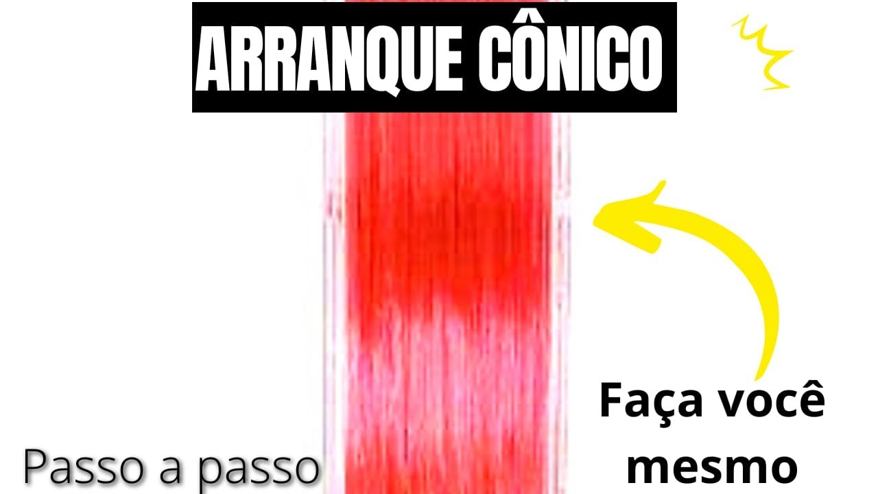 Aprenda a fazer Arranque Cônico - Passo a passo