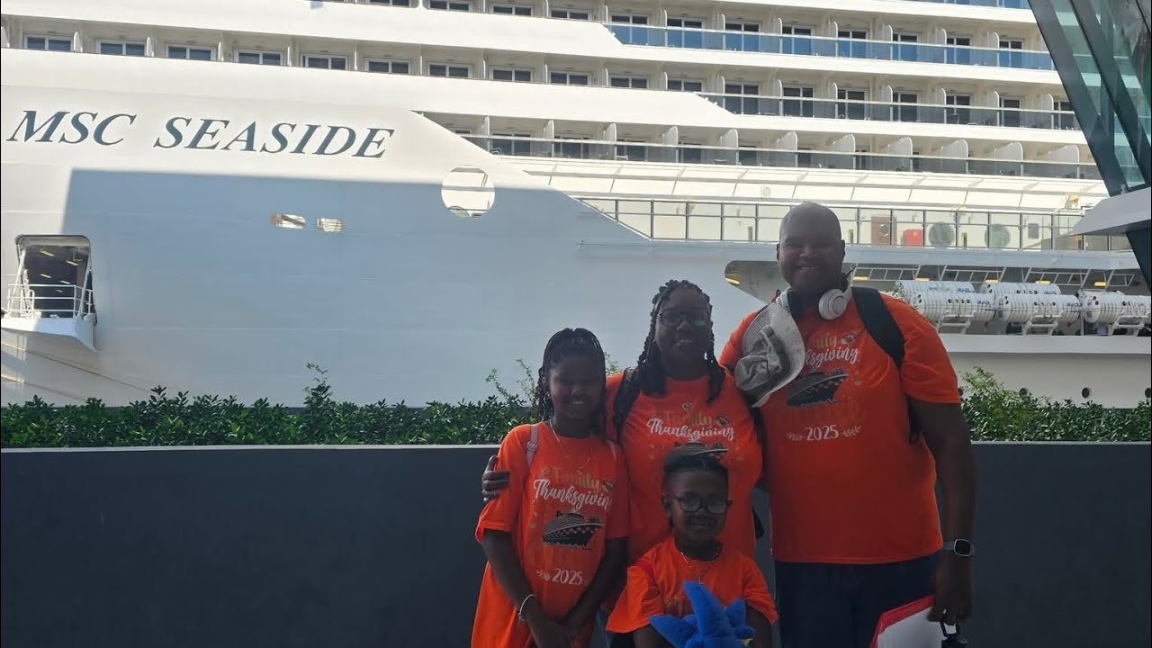 2025 Thanksgiving Family Cruise. MSC Seaside