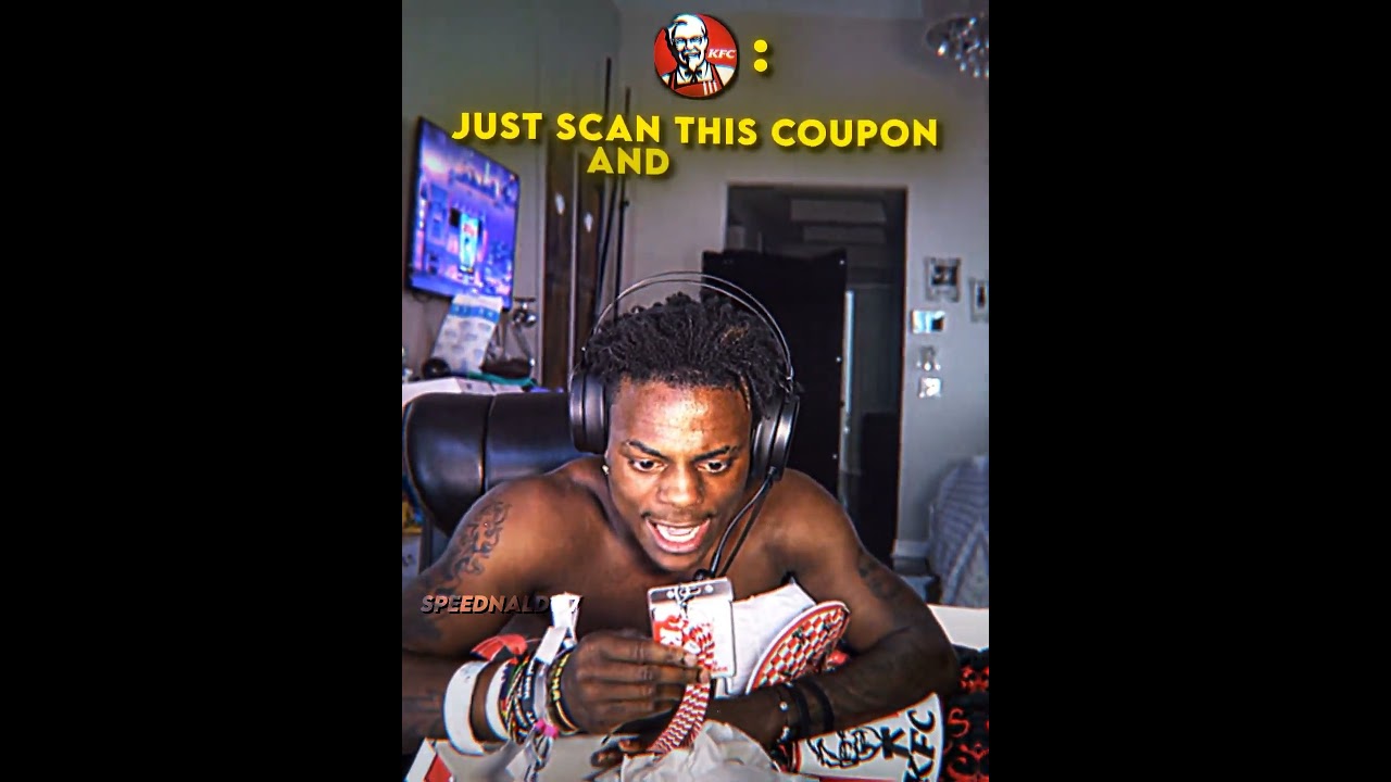 iShowSpeed Received A Box From KFC 😂
