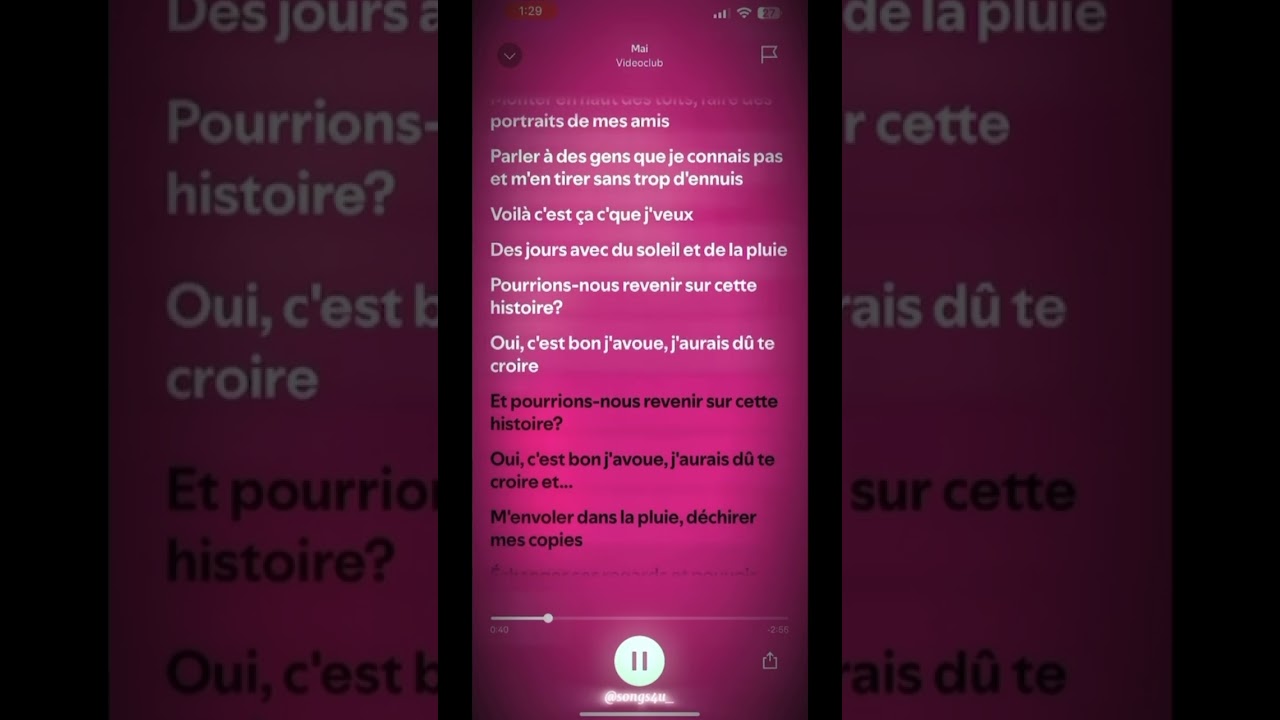 ~ mai ~ &bull; videoclub &bull; #shorts #lyrics #fyp #viral #lipsync #songs4u_