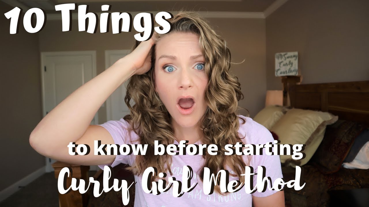 10 Things I wish I knew Before Starting the Curly Girl Method 😱😆
