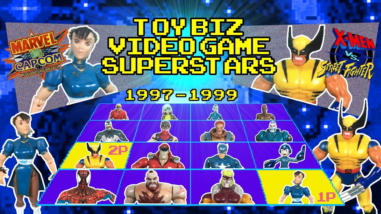 X-Men vs. Street Fighter & Marvel vs. Capcom Figures by Toy Biz: Complete History (1997-1999)