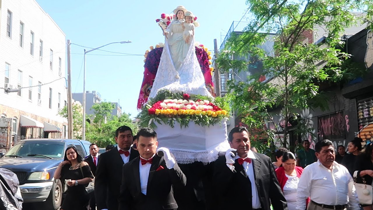 Procesión y misa de La Virgen de La Nube -  Brooklyn 2019
