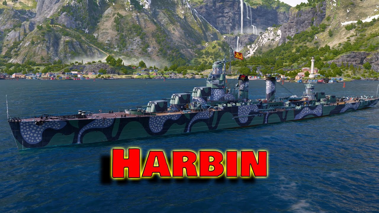 Meet The Harbin! Tier 7 Pan Asian Cruiser (World of Warships Legends)