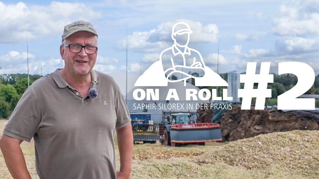 ON A ROLL#2: Interview: Markus Wipperfürth, SAPHIR Silagewalze SiloRex 30H mit SMARTPULL