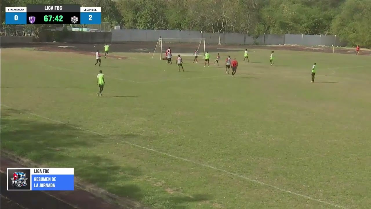 Resumen 3ra Liga FBC Partido 67  SANTA FELICIA vs LEONES DE LA LISA