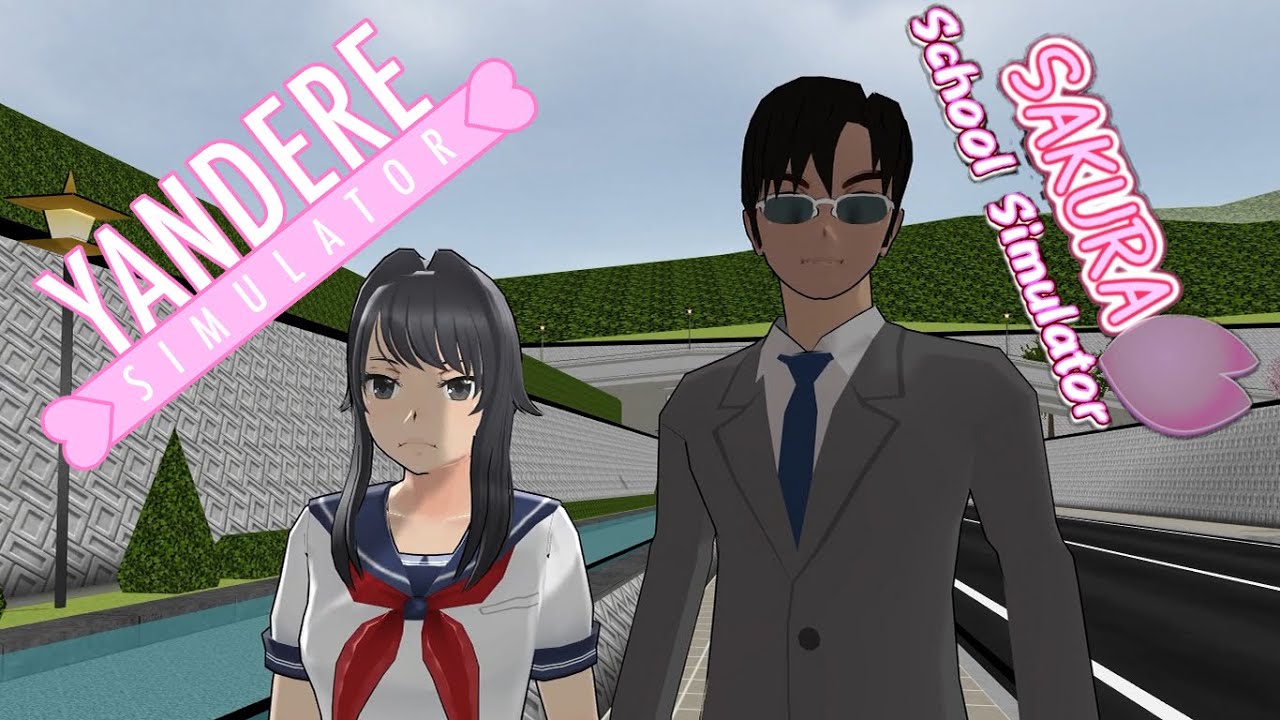 Yan-chan đi lạc vào thành phố của Sakura School Simulator