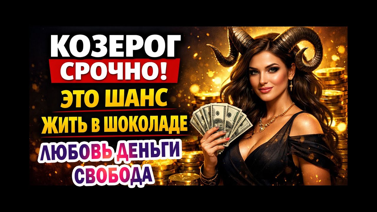 КОЗЕРОГИ ЭТО ВЗРЫВ МОЗГА  Старой жизни КОНЕЦ! А это ШАНС прожить 7 ЛЕТ В ДОСТАТКЕ