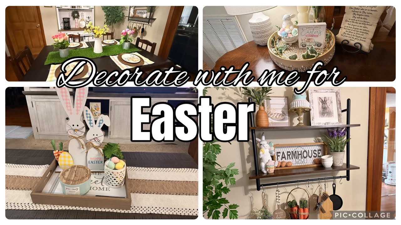Decorate with me for Easter!!!🐣 