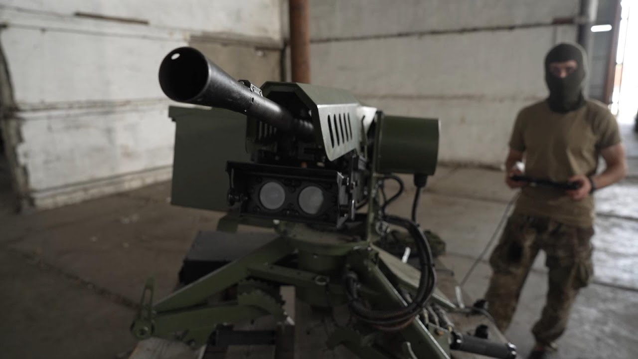 Robots join Ukraine's soldiers in the battle to rescue the dead and shield the living | ITV News