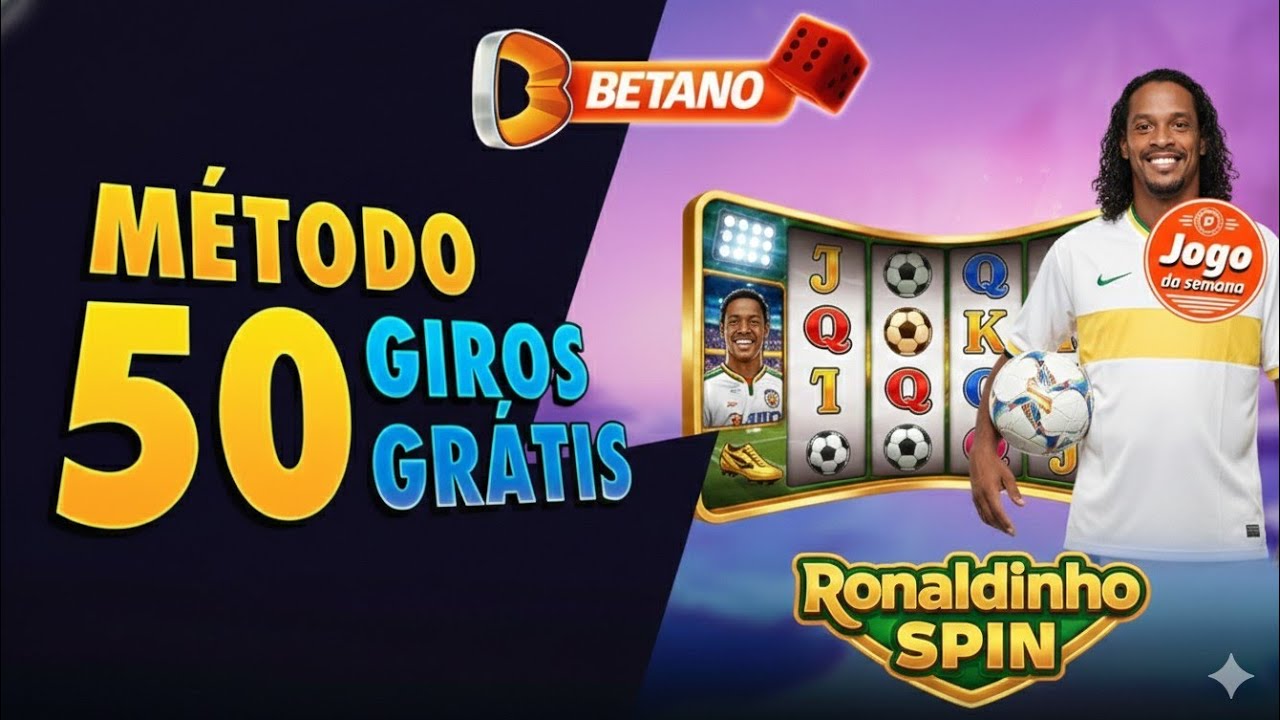 M&Eacute;TODO DAS 50 RODADAS GR&Aacute;TIS PARA O NOVO JOGO DA SEMANA NA BETANO