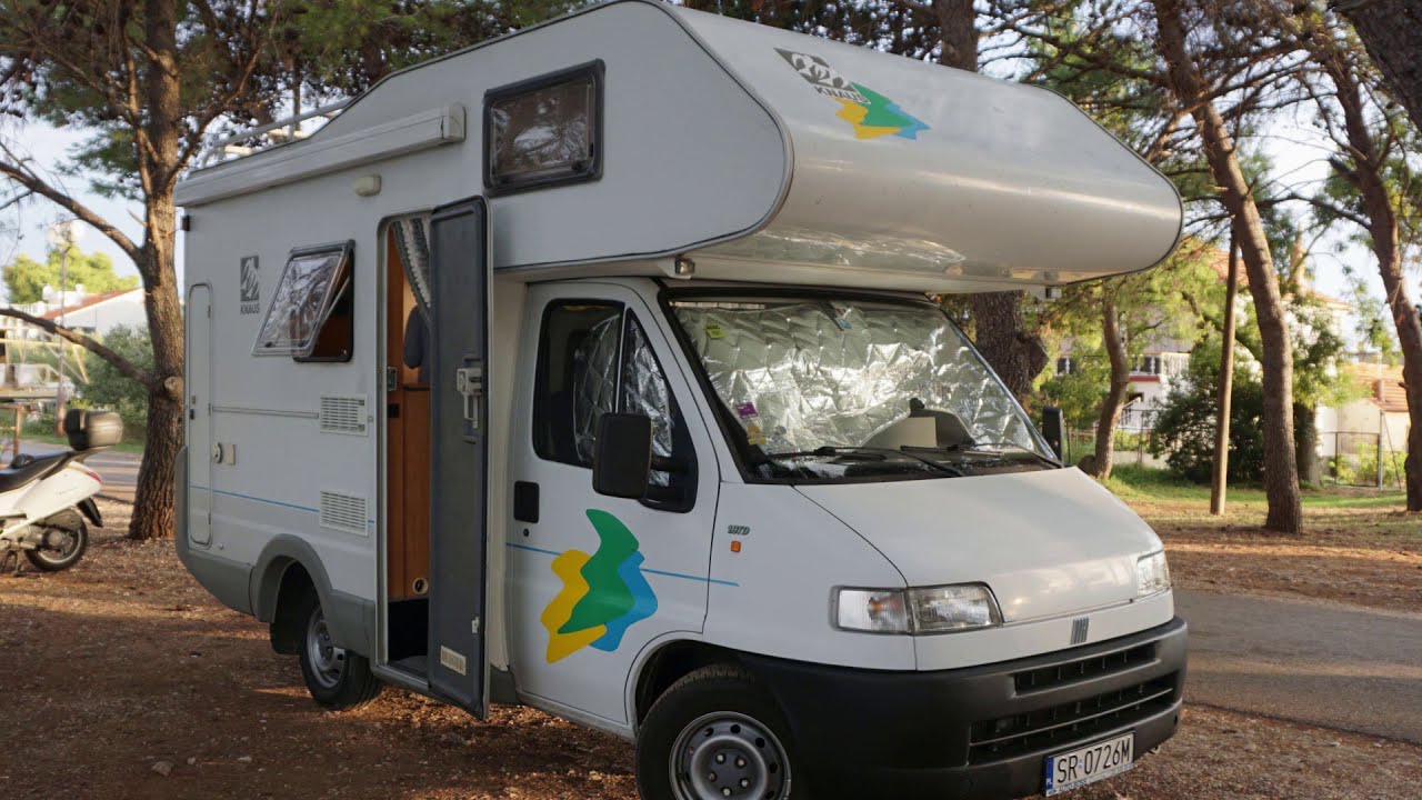 Fiat Ducato (1997) Camper Knaus Traveller A510 - POV-like test drive in HD