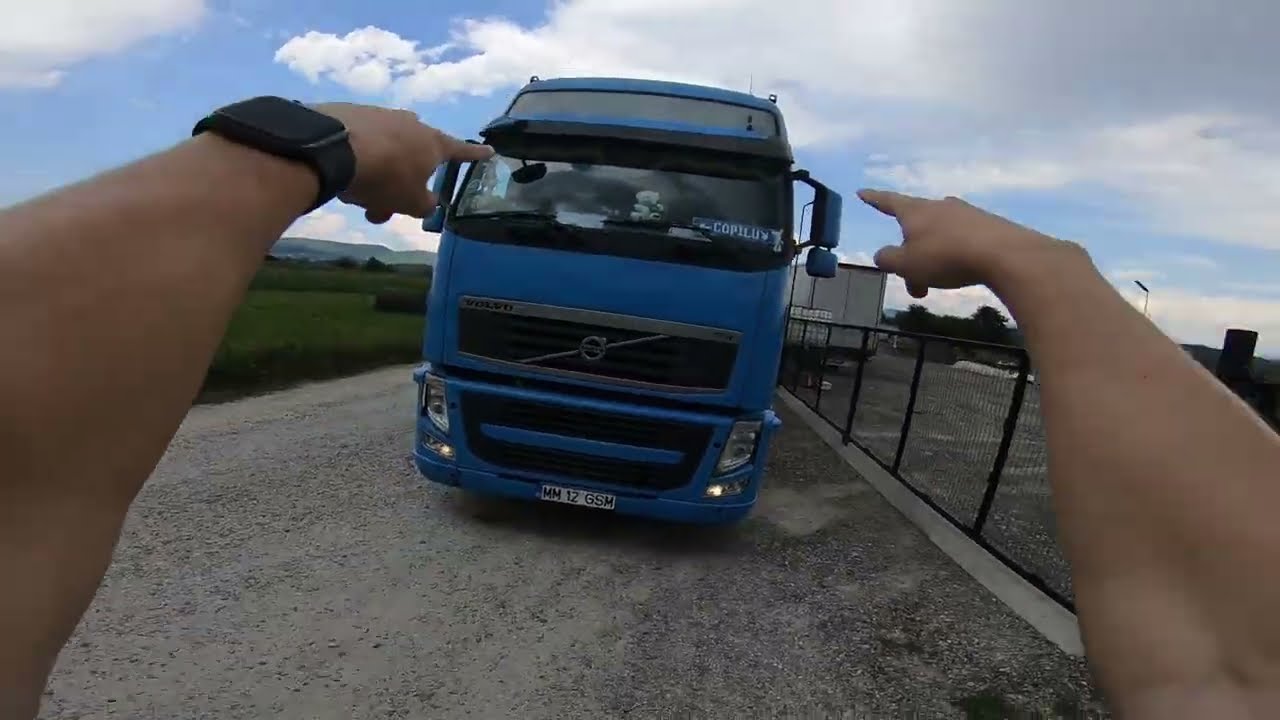 Sofer la 19 ani! Mi s-a dus marfa in prelata...