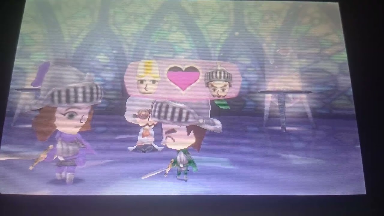 Miitopia - Phantom of Evil boss fight without sprinklers, and equipment upgrades