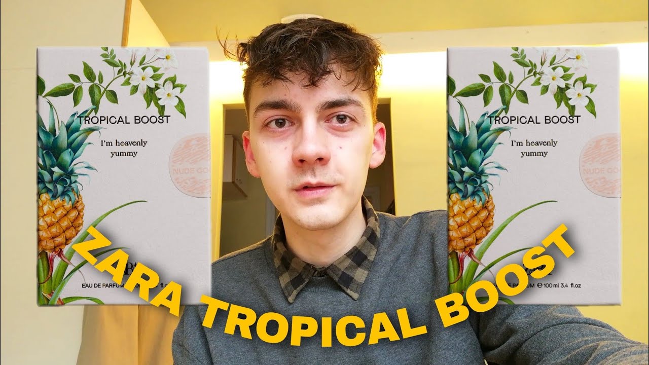 ZARA TROPICAL BOOST FRAGRANCE REVIEW | IS IT UNISEX ENOUGH? | CREAMY PINEAPPLE SUMMER FRAGRANCE