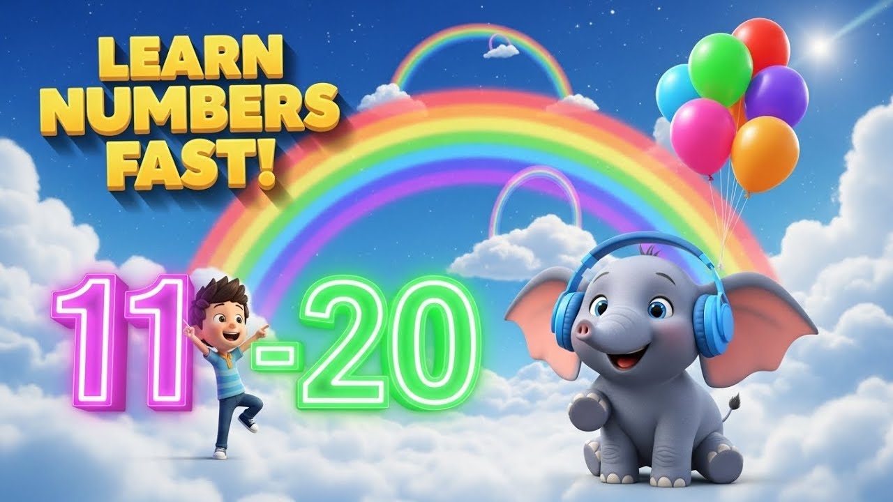 Master Numbers 11-20: THE ULTIMATE Counting Guide for Kids!