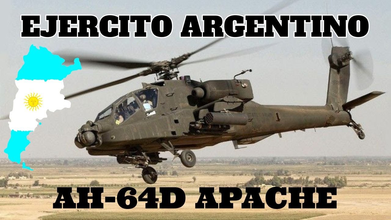 AH64D PARA EL EJERCITO ARGENTINO.