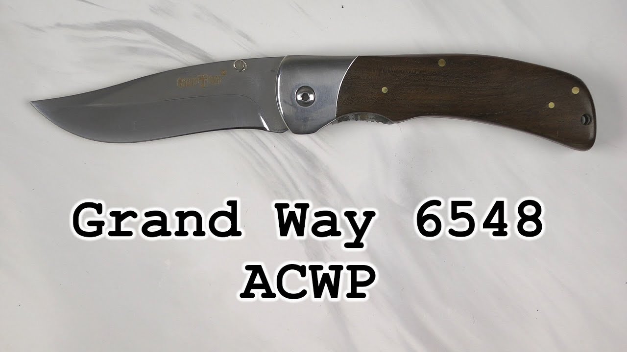 Нож складной Grand Way 6548 ACWP, распаковка и обзор.