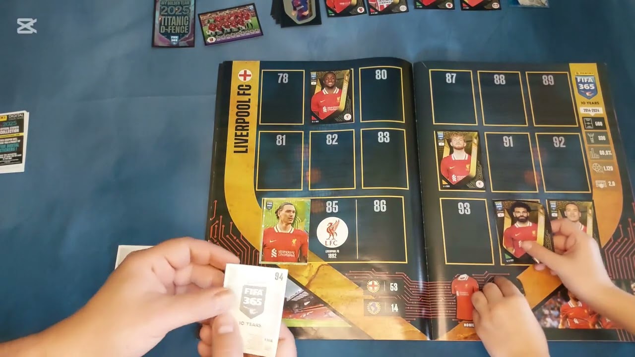 Album 2025 z naklejkami FIFA 365 PANINI