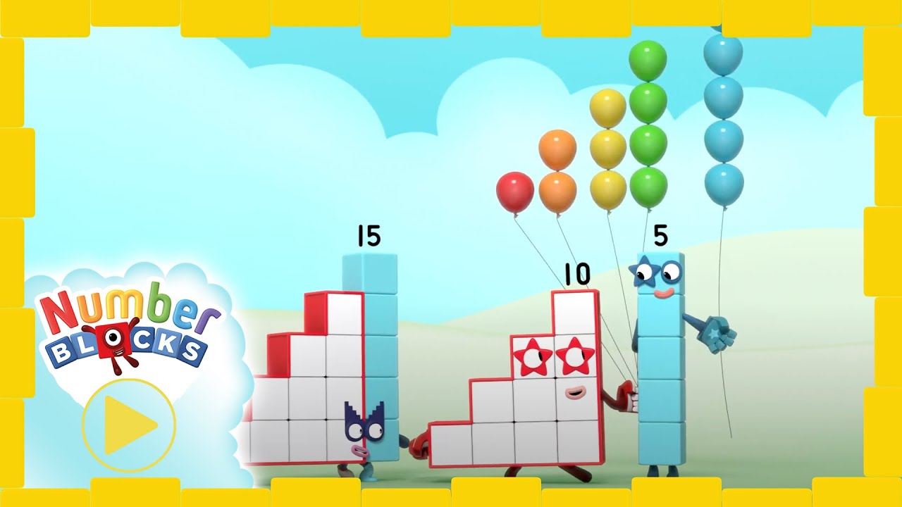 Numberblocks - Apprendre à compter | Niveau trois jaune | Épisodes complets 9-12