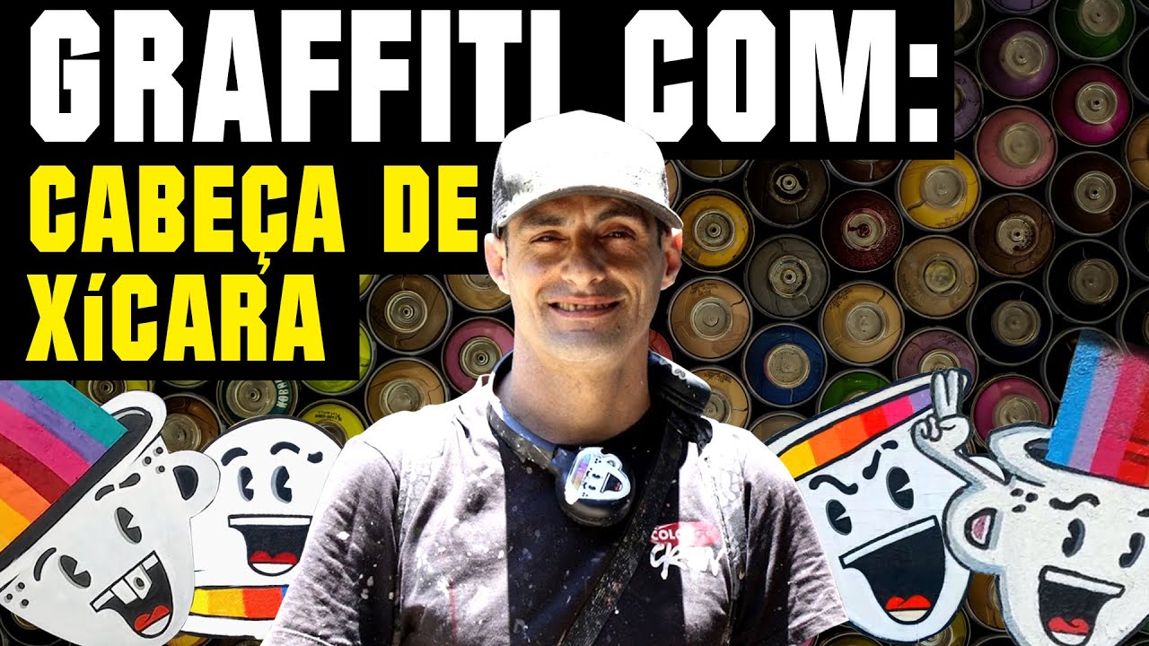 Graffiti com: Cabeça de Xícara | Documentário
