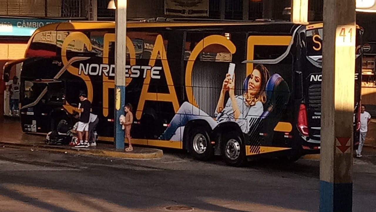 Sábado do salve diferente, direto da rodoviária de Porto Alegre.