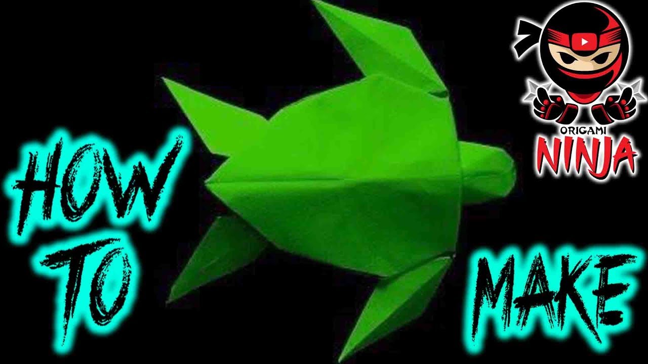 How to make: Origami Turtle