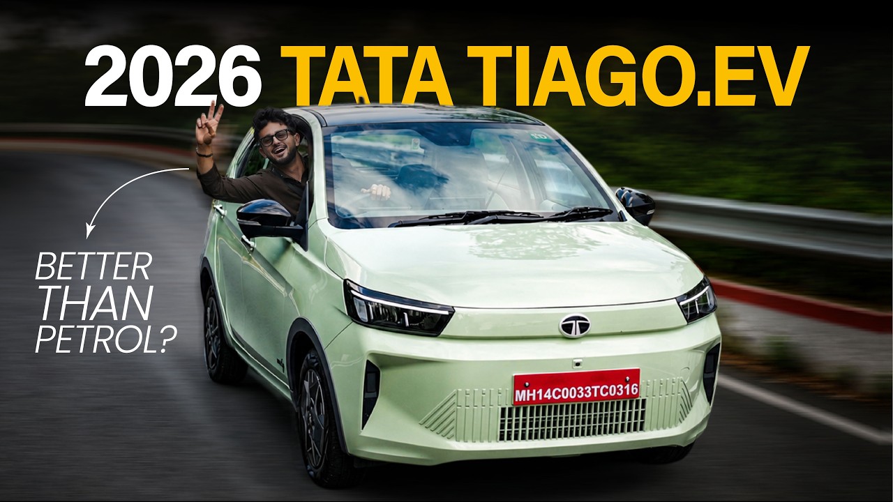 Реальный тест запаса хода | Tata Tiago EV 2026 года после рестайлинга