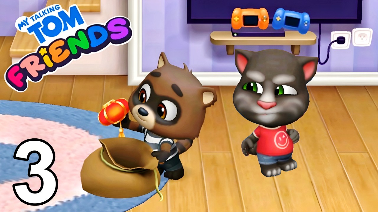 My Talking Tom Friends Lunar New Year Update, Second Floor - Day 3 Gameplay (Android/iOS)