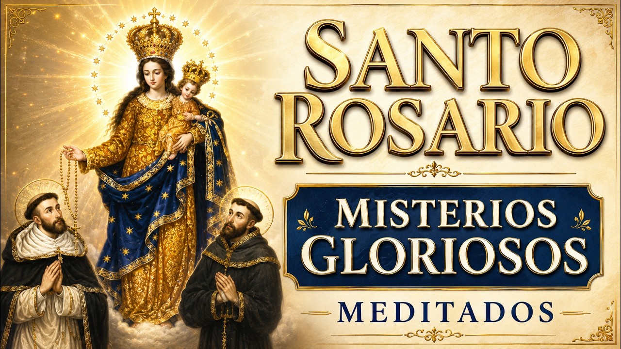 Santo Rosario🌹, MISTERIOS GLORIOSOS (Miércoles y Domingo) en el Santuario de las LAJAS