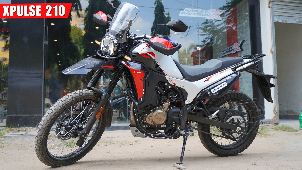 2025 Hero Xpulse 210 Pro Review - On Road Price & All Colors | Seat Height | Mileage