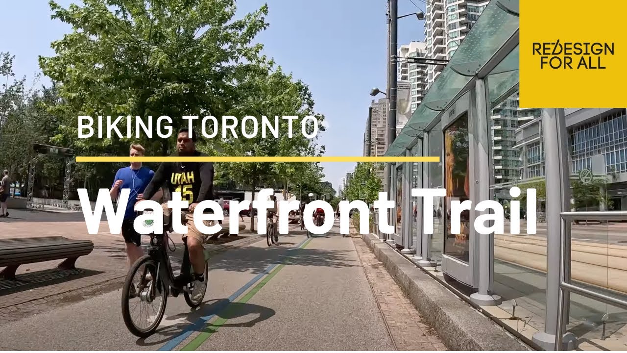Biking Toronto's Cycling Network 2023 - Route 2: Waterfront Trail, Martin Goodman Trail