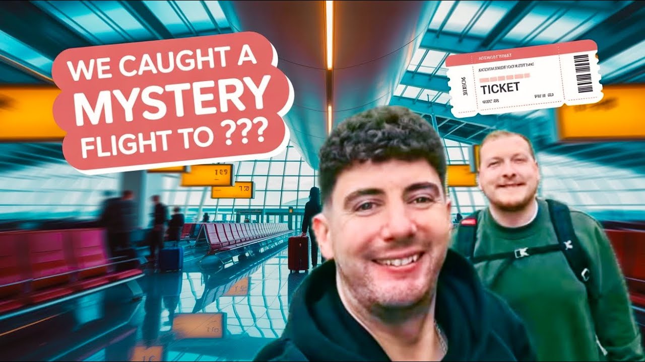 MYSTERY FLIGHT CHALLENGE! Where Will We End Up?! | Day One Of Our Secret Trip 