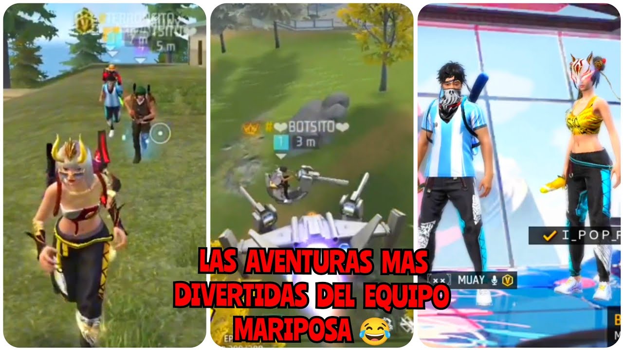 RECOPILACIÓN DE LAS MEJORES AVENTURAS DEL EQUIPO MARIPOSA 🤣🤣❤️