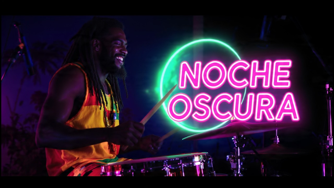 Bateria en Vivo Ritmo Caribe | Oscuro Beat Visualizer #cuba #cubanmusic
